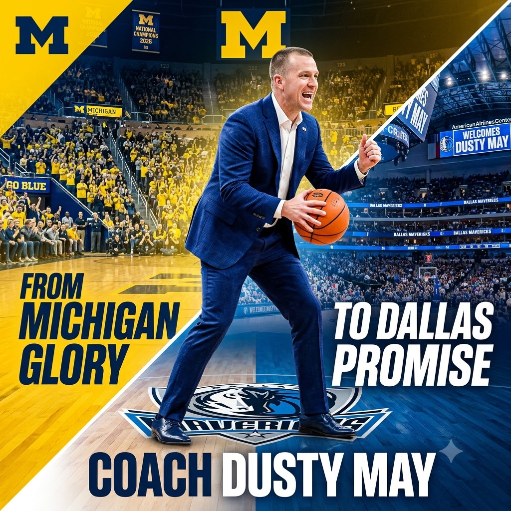 Out of Ann Arbor, Into the Fire: Why the Mavericks are Betting on Dusty May